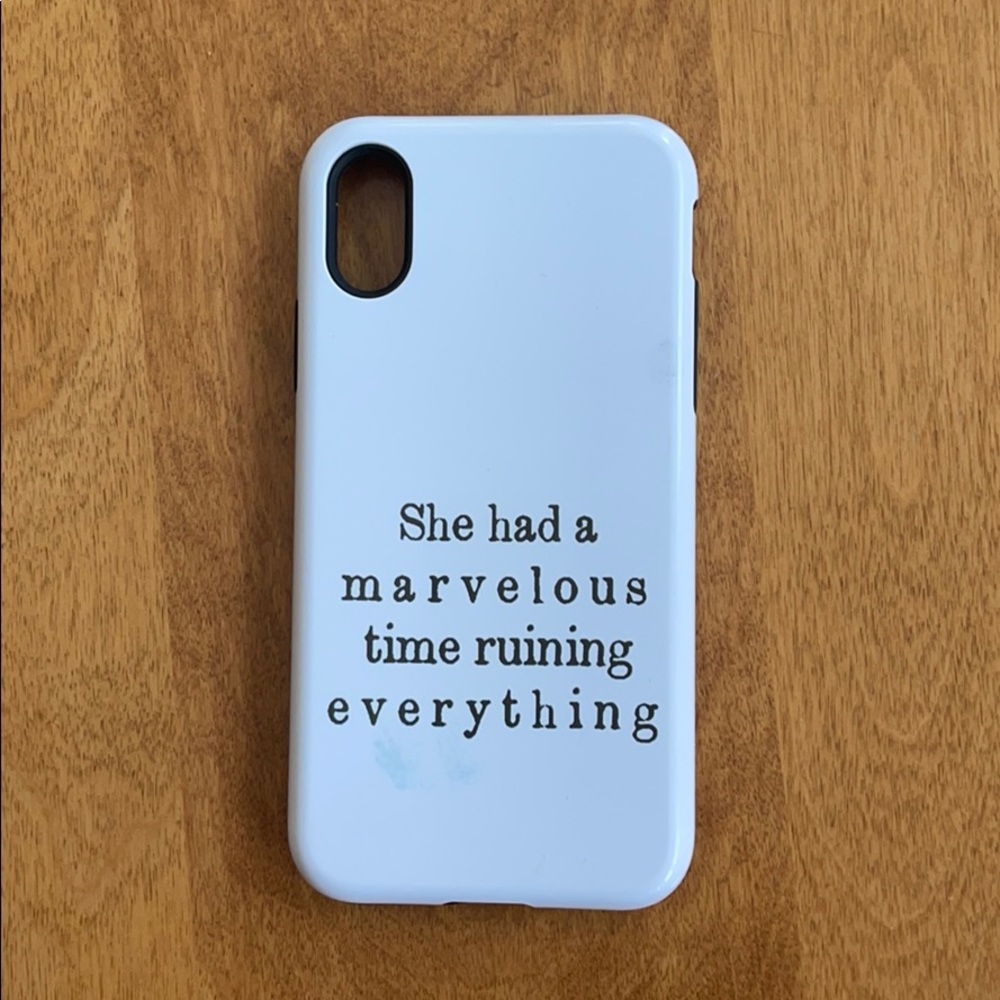 The Last Great American Dynasty iPhone X case